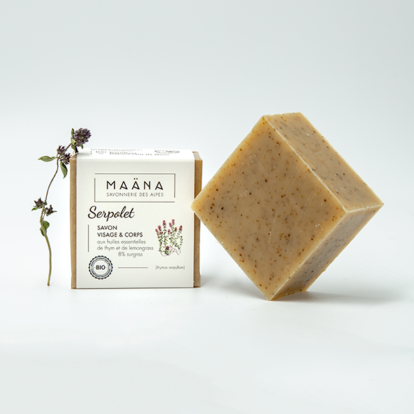 Savon des Aravis au lait d'avoine et macérât de pâquerettes savon des Aravis